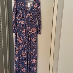 NWT motherhood maternity maxi dress